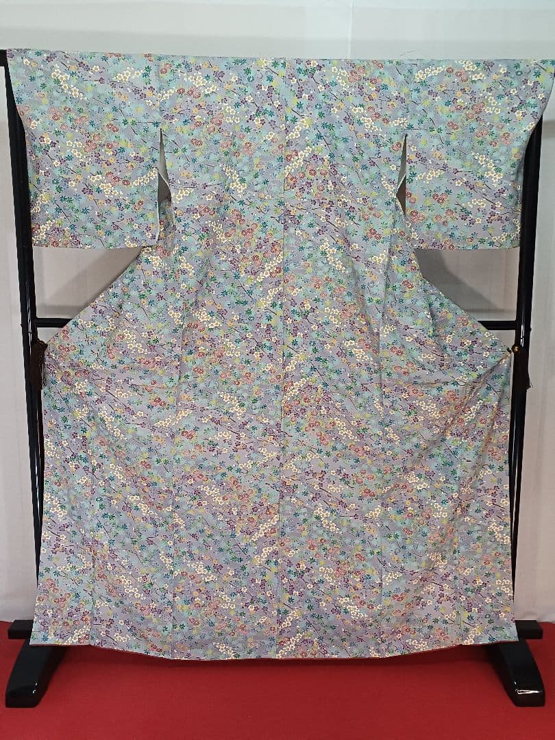 ［小紋］中古美品　加賀友禅　K-146