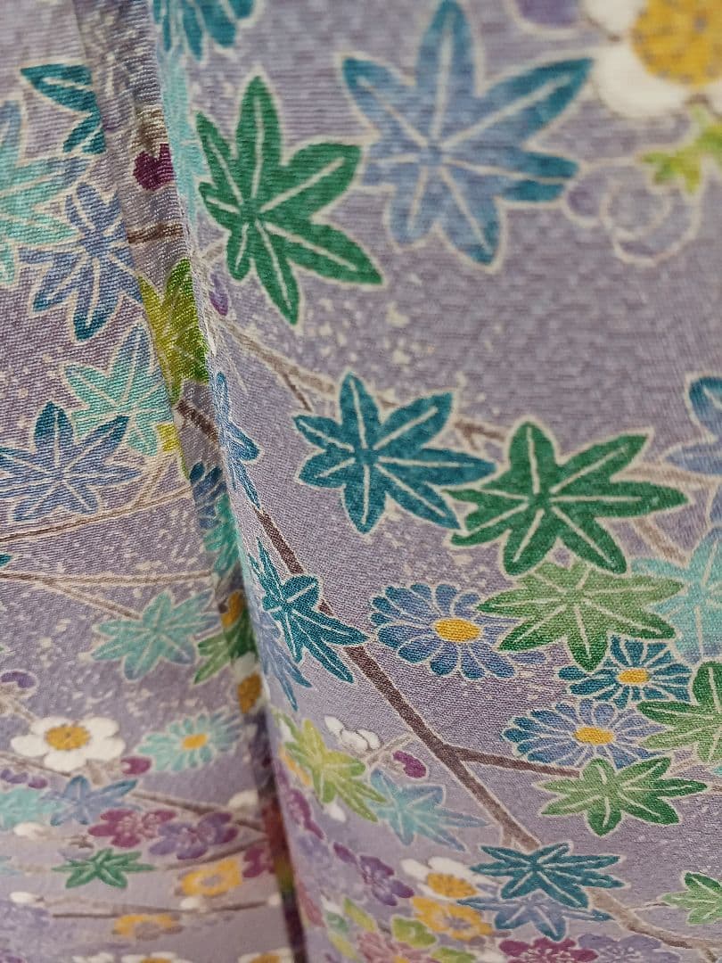 ［小紋］中古美品　加賀友禅　K-146