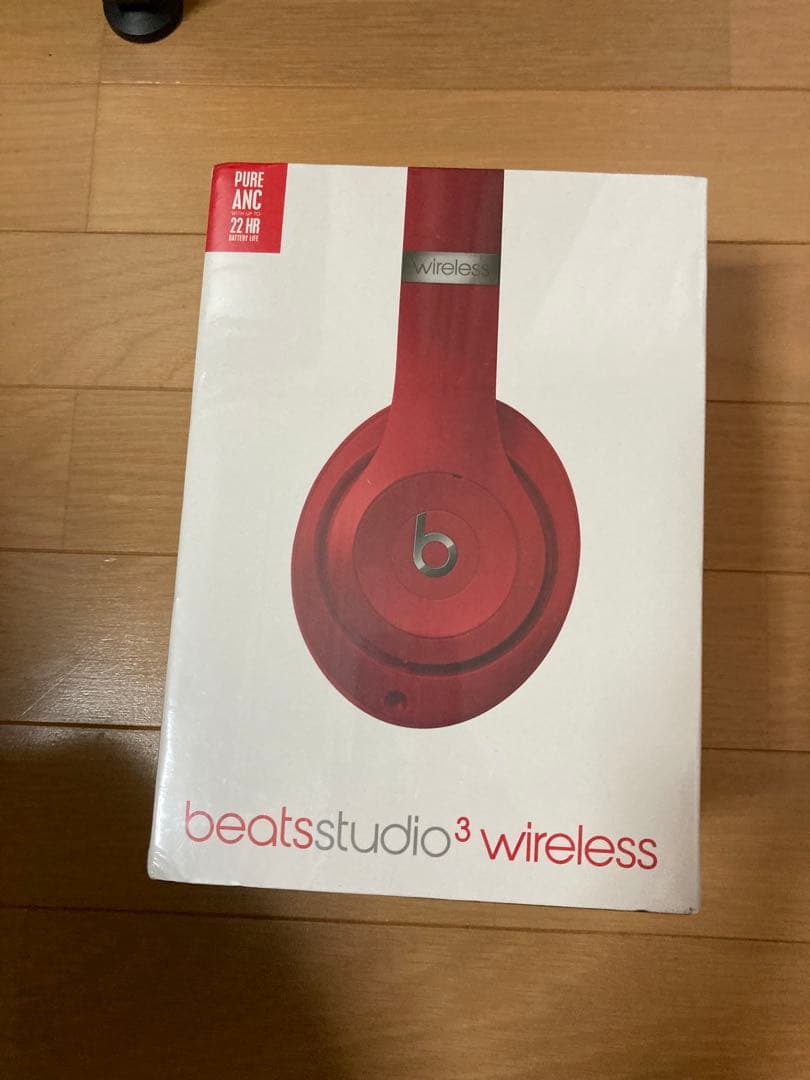 新品未開封 Beats Studio 3 Wireless ヘッドホンRED