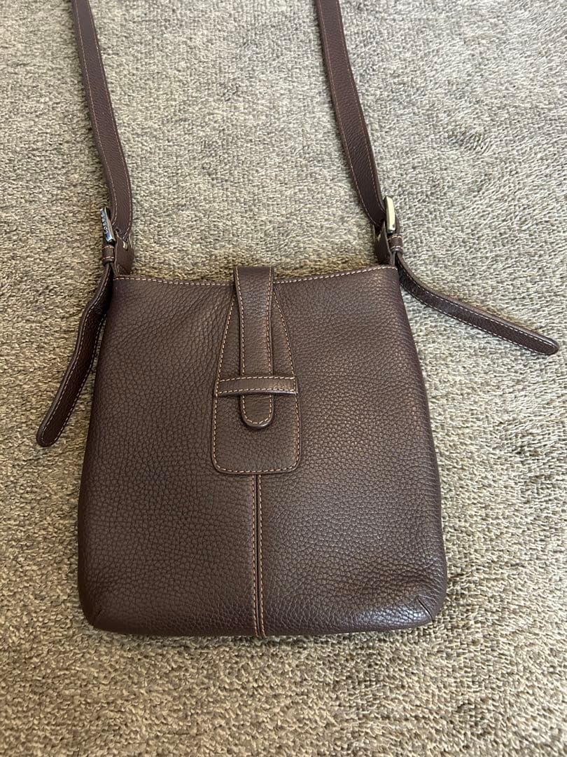 LOEWE ロエベ　レザーショルダーバッグ