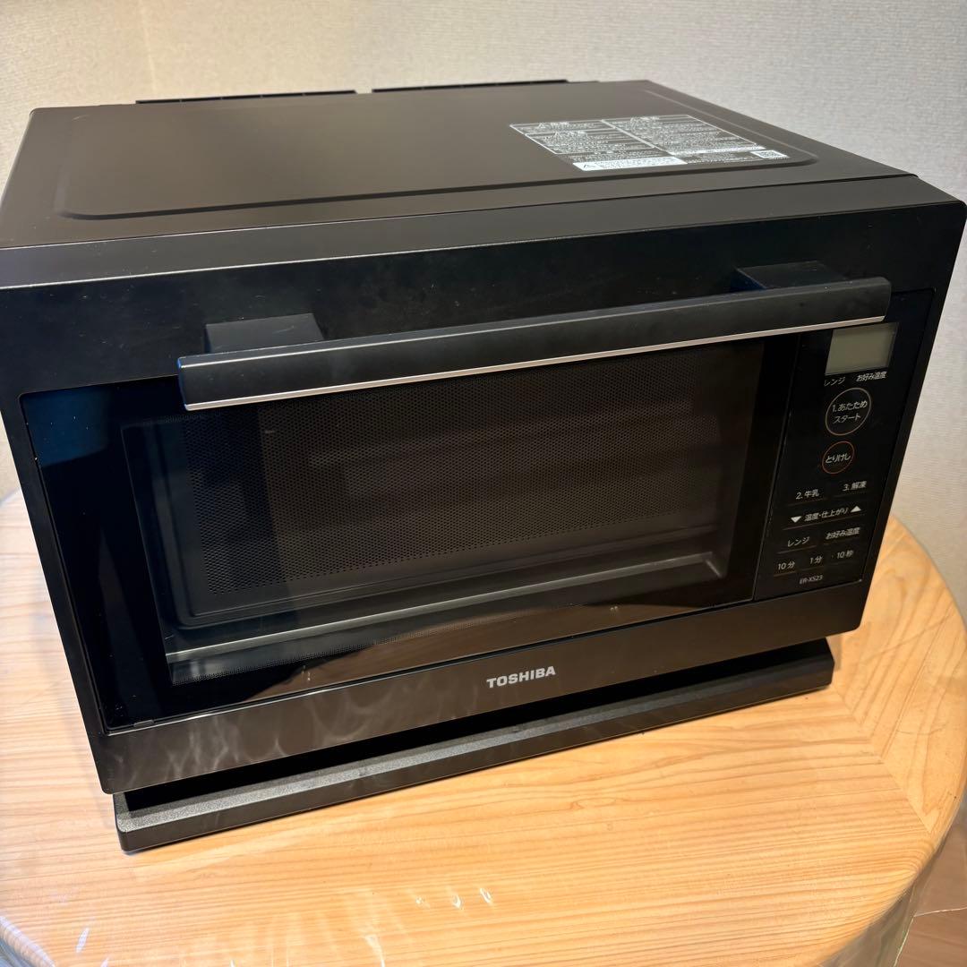【2024年製造】東芝 電子レンジ 単機能 23L ER-XS23(K)