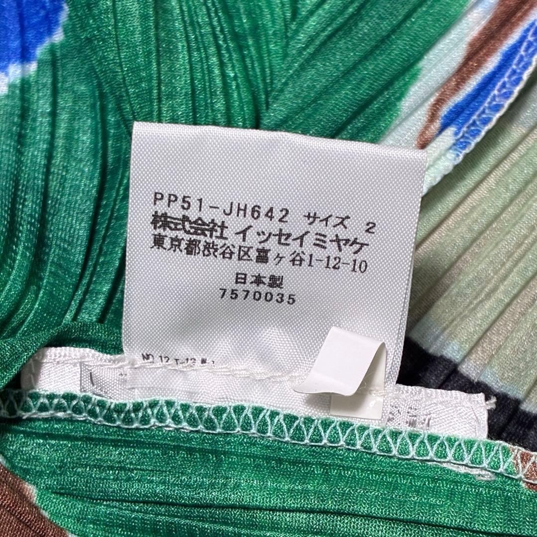 プリーツプリーズ　イッセイミヤケ　ノースリーブチュニックワンピース　Mサイズ