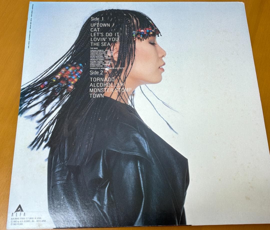 【吉田美奈子】 LP 2枚セット モンスター・イン・タウン イン・モーション