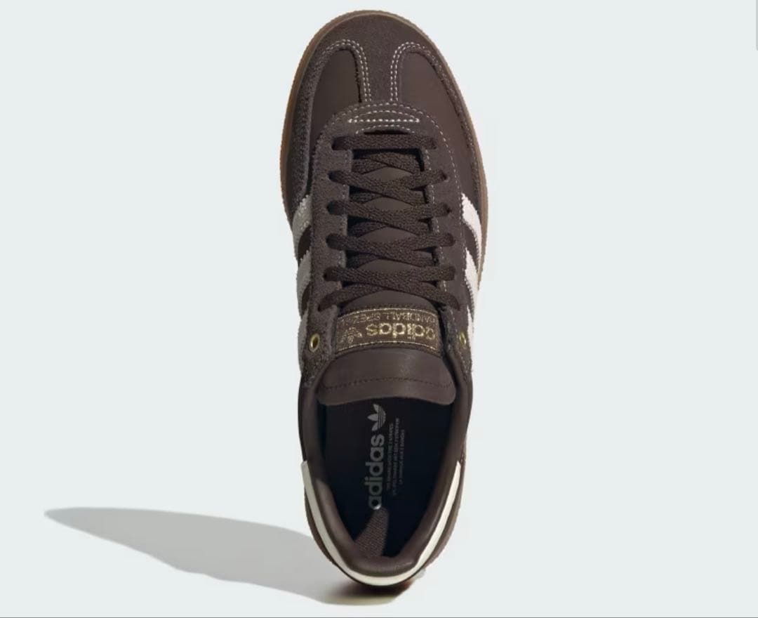 ダークブラウン　adidasハンドボール スペツィアル