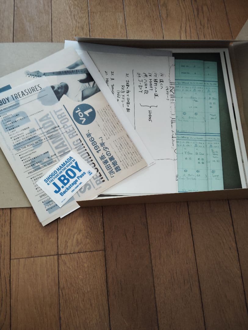 SHOGO HAMADA J.BOY 30周年記念box　2万セット限定生産〉
