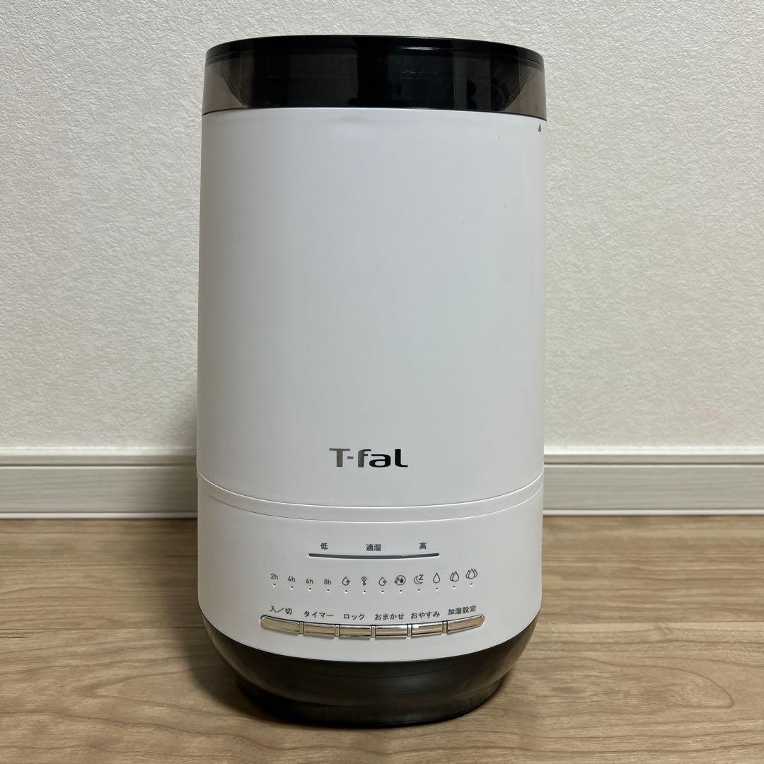 T-fal スチーム＆ミスト加熱超音波式加湿器 4L ホワイト
