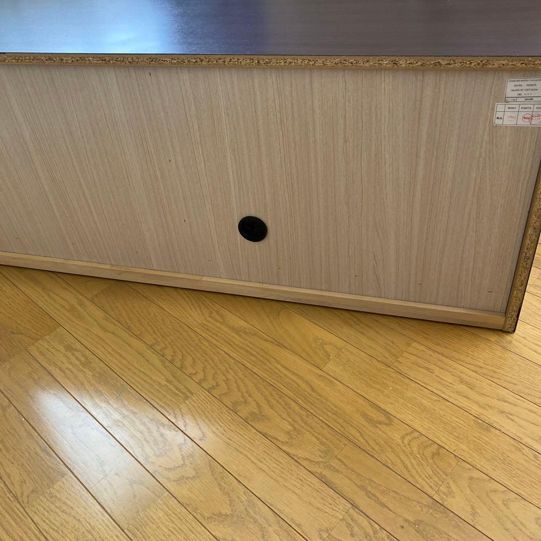 ニトリ　テレビ台　120 ダークブラウン　ローボード