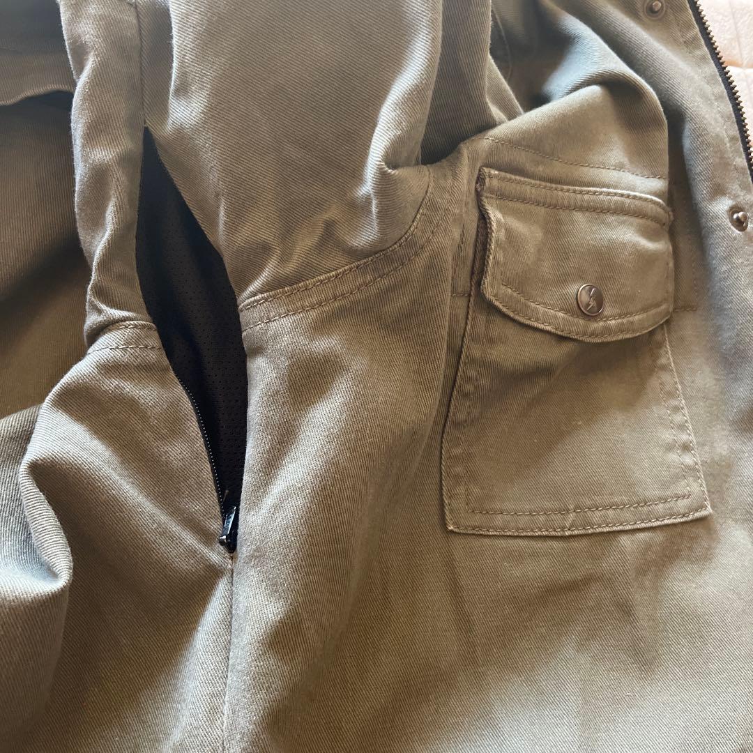 John Doe ジョンドゥー　XTMモトシャツ　オリーブXS