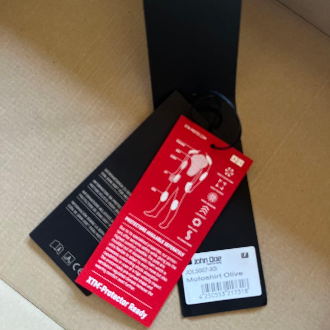 John Doe ジョンドゥー　XTMモトシャツ　オリーブXS