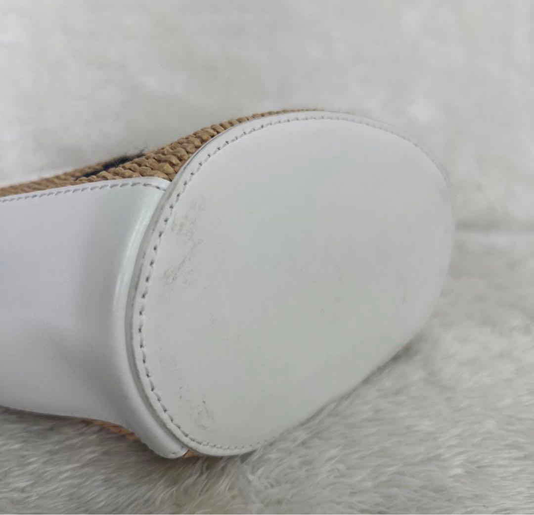 MARNI かごバッグ ホワイト/ベージュ