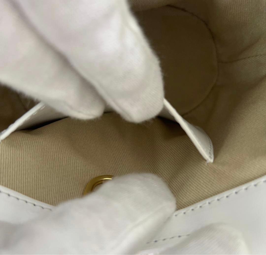 MARNI かごバッグ ホワイト/ベージュ