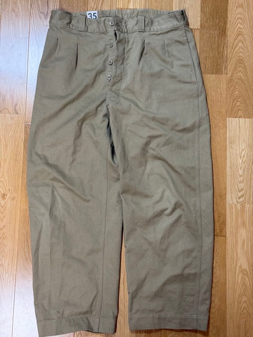 フレンチアーミーM52 チノトラウザー