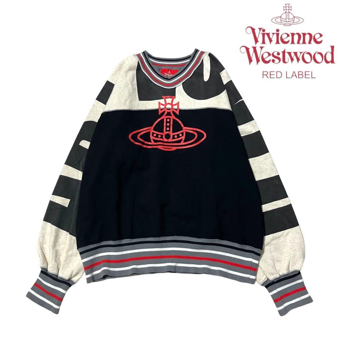 良品◆ヴィヴィアンウエストウッド　ビッグロゴ　トレーナー　オーブ00 スウェット