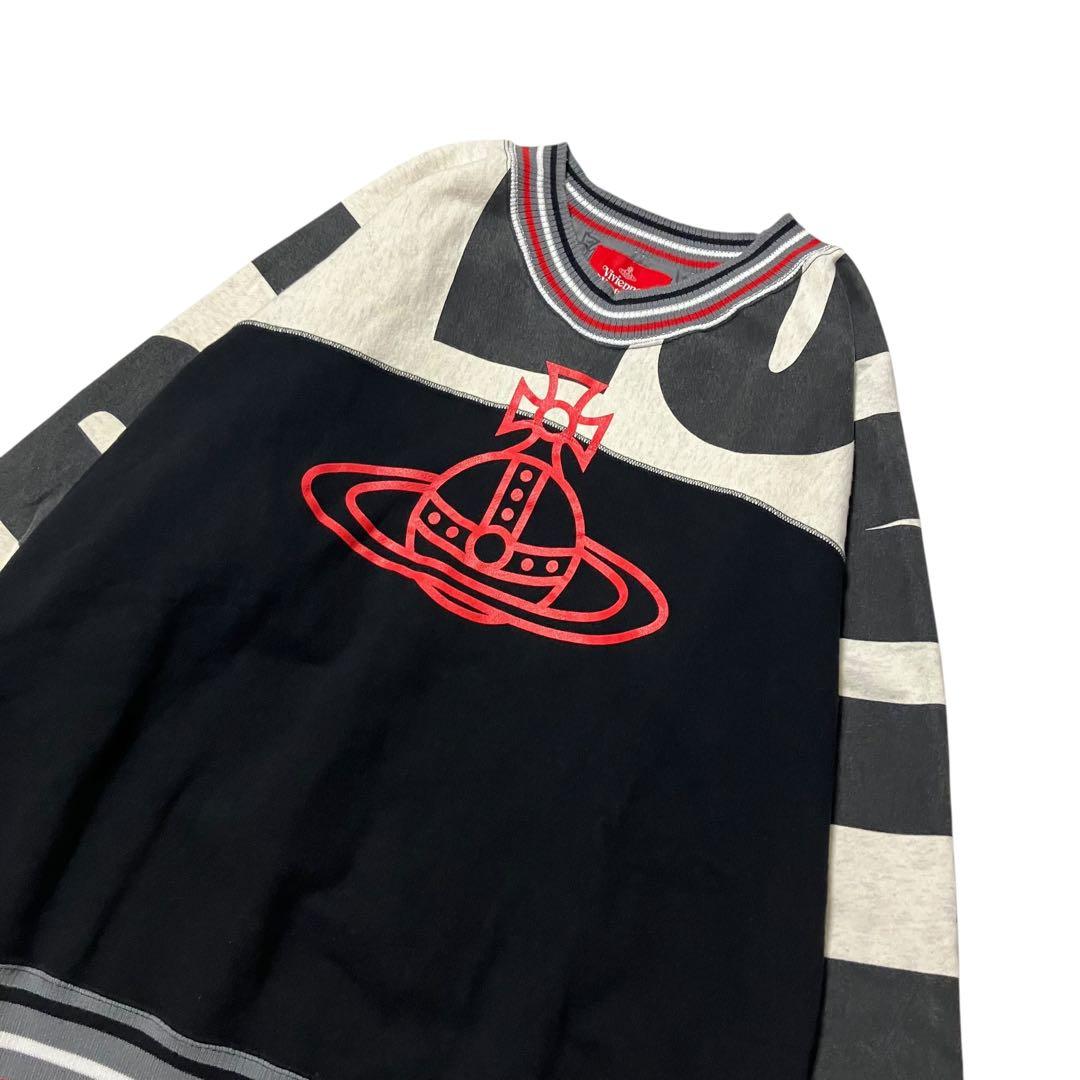 良品◆ヴィヴィアンウエストウッド　ビッグロゴ　トレーナー　オーブ00 スウェット