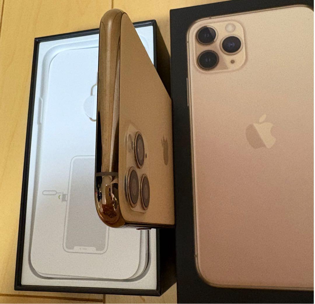 iPhone11pro ゴールド　64GB 本体　初期化済み