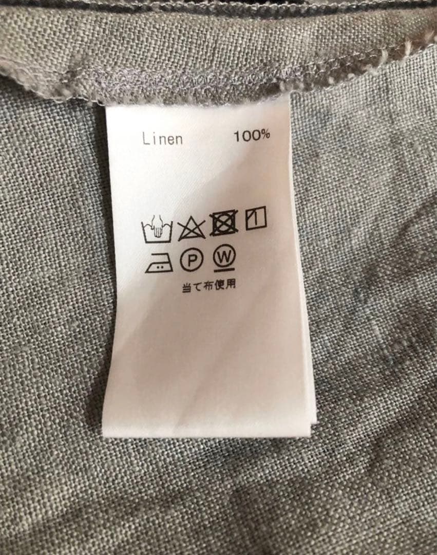 wafu. ワンピース ブルーグレイ