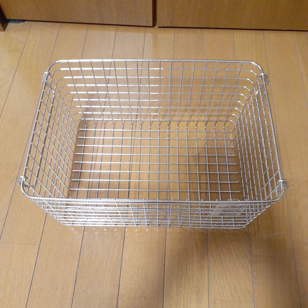 無印良品　MUJI ステンレスワイヤーバスケット　新品　未使用　まとめ売り