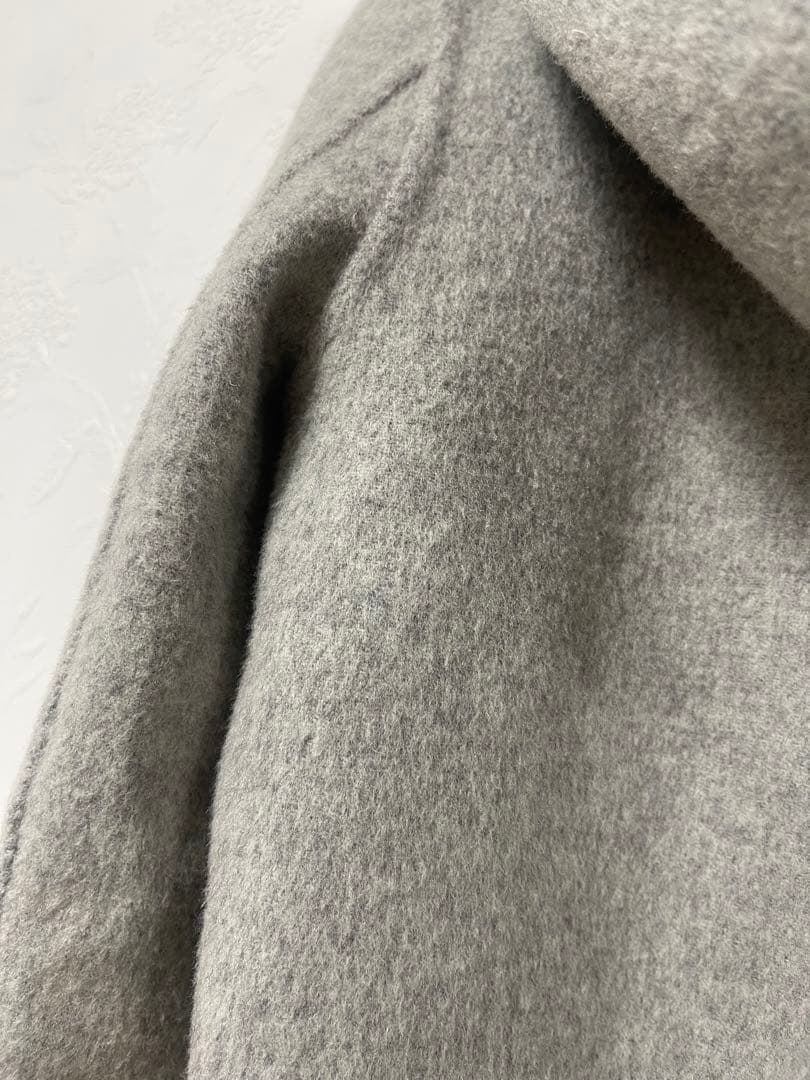 theory セオリー　カシミヤブレンド　ダブルフェイス　フーデットコート