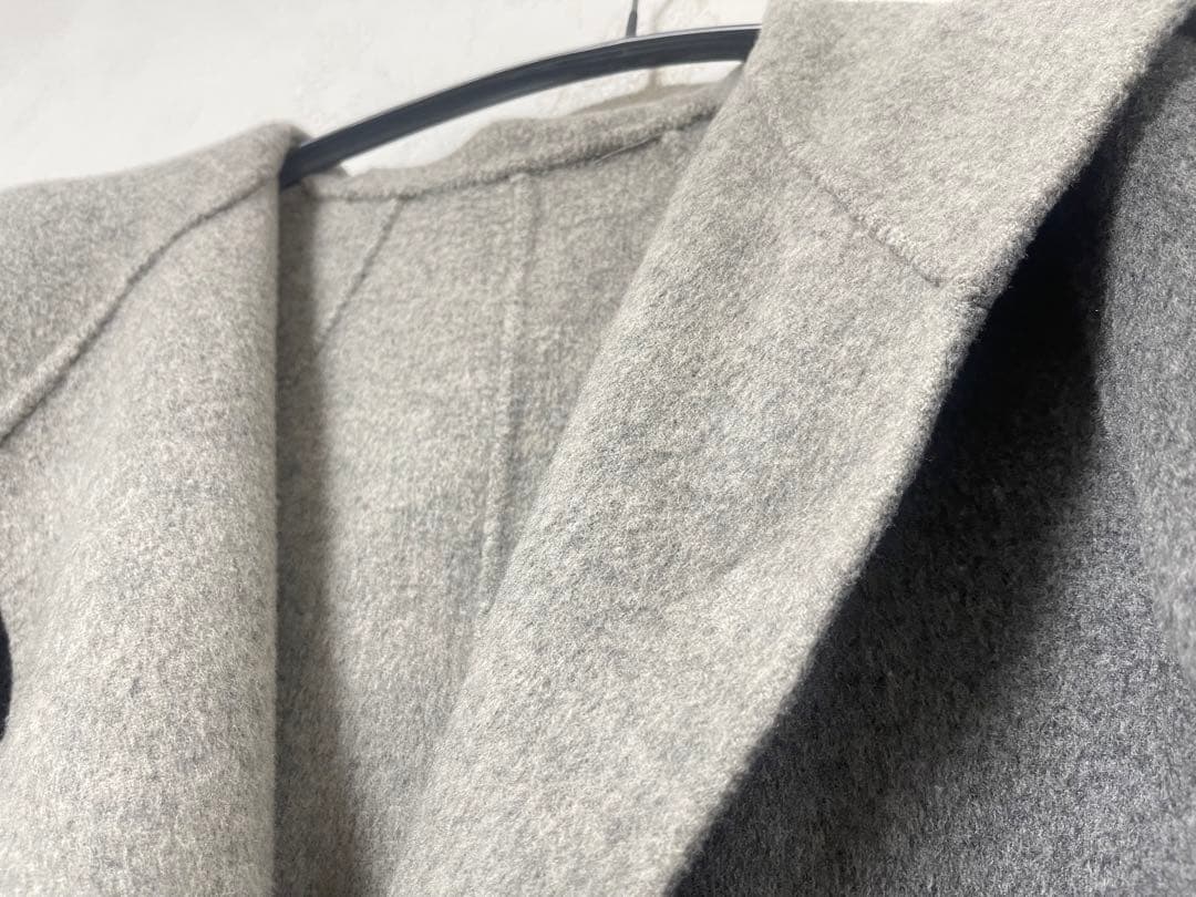theory セオリー　カシミヤブレンド　ダブルフェイス　フーデットコート