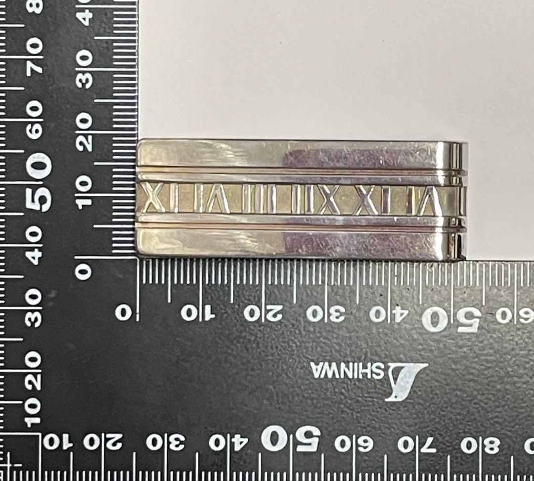 【匿名配送】Tiffany & Co. アトラス ダブルマネークリップ❤︎