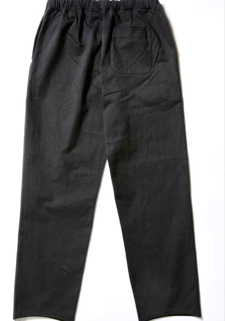 AURALEE オーラリー コットン イージーパンツ ブラック メンズ　日本製