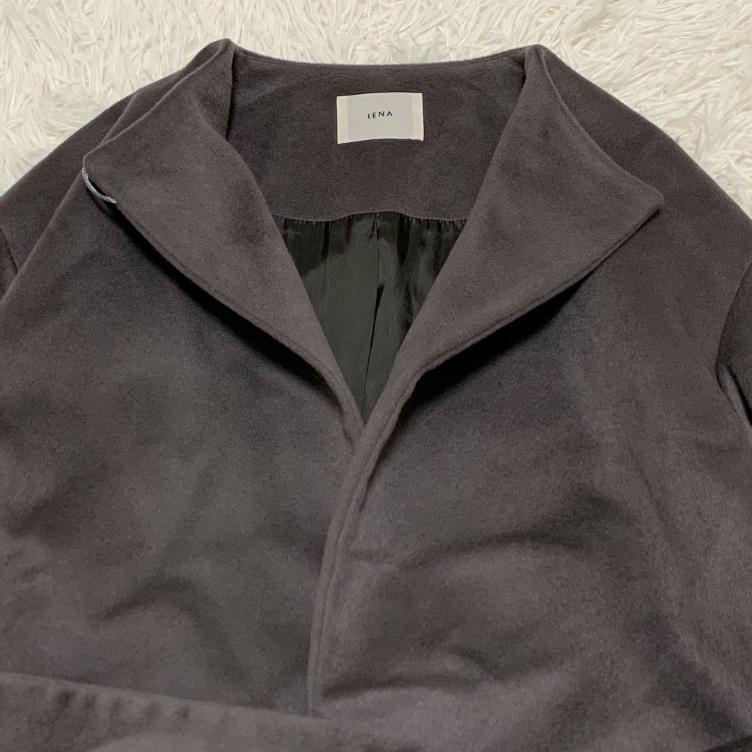 美品✨イエナ リバーコート ベルト スリット 大きいサイズ XL相当 グレー