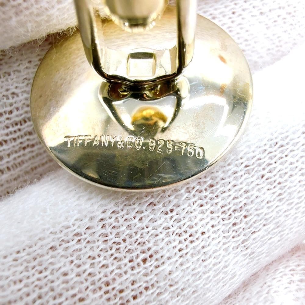 ◇ティファニー◇ボタン/カフス/シルバー/925×750/ブランド