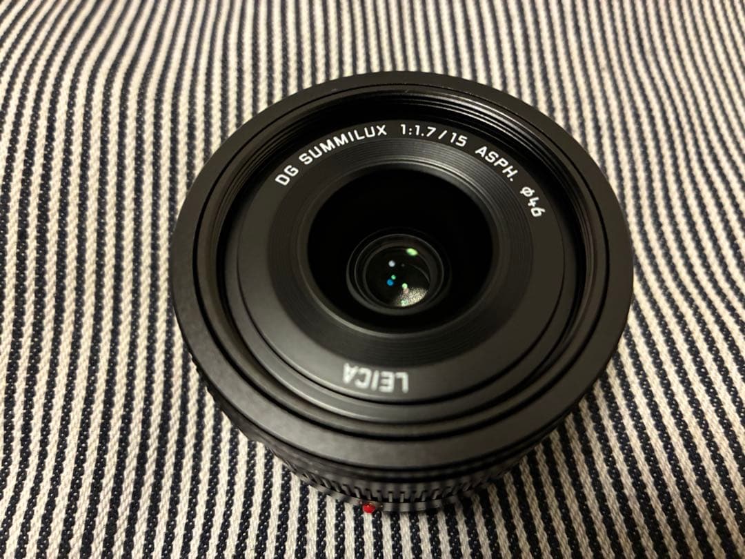 パナソニック　LEICA DG SUMMILUX 15mm f.17 ASPH