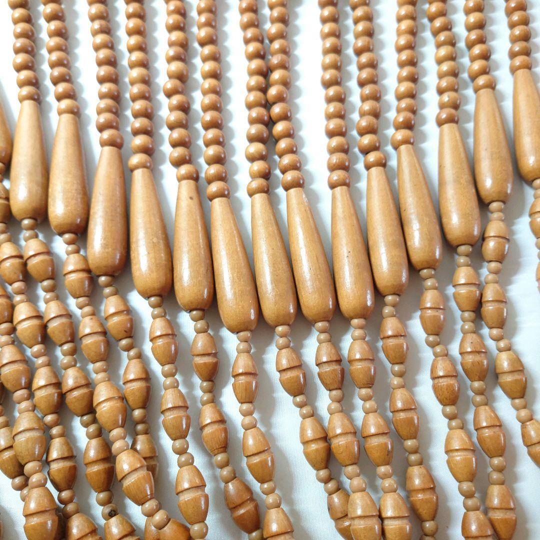 昭和レトロ　珠暖簾　玉のれん　ロング