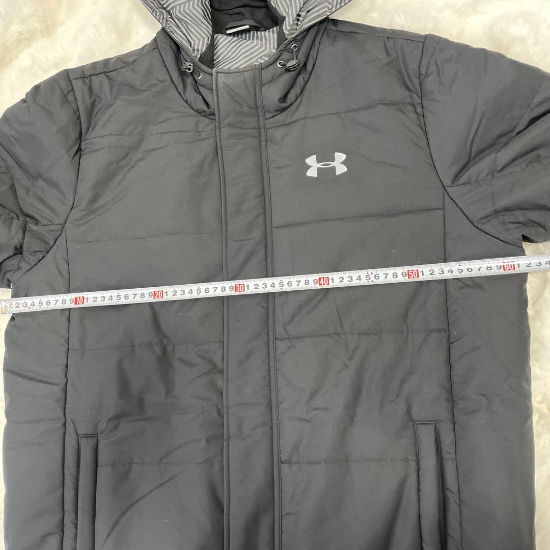 アンダーアーマー　ベンチコート　XL ロングコート　スポーツ観戦　コールドギア