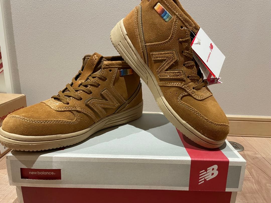 New Balance WP996S ハイカットスニーカー 23.5cm カプチ