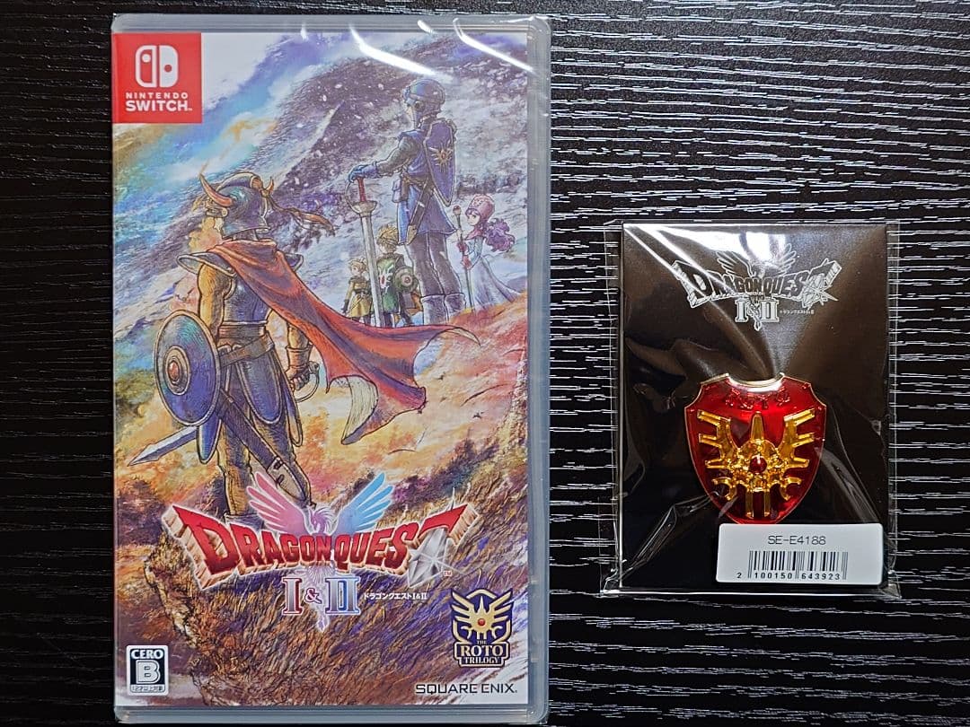 【新品】Switch ドラゴンクエストI＆II キャラクターコンプリートセット