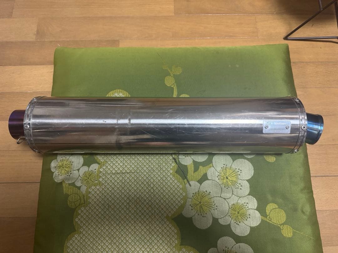 アールズギア　ワイバン　スリップオンマフラー チタンサイレンサー　60.5