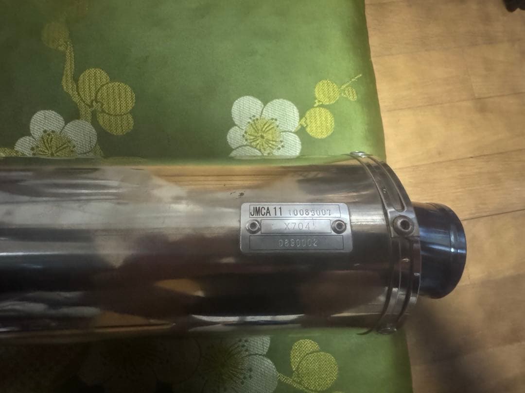 アールズギア　ワイバン　スリップオンマフラー チタンサイレンサー　60.5