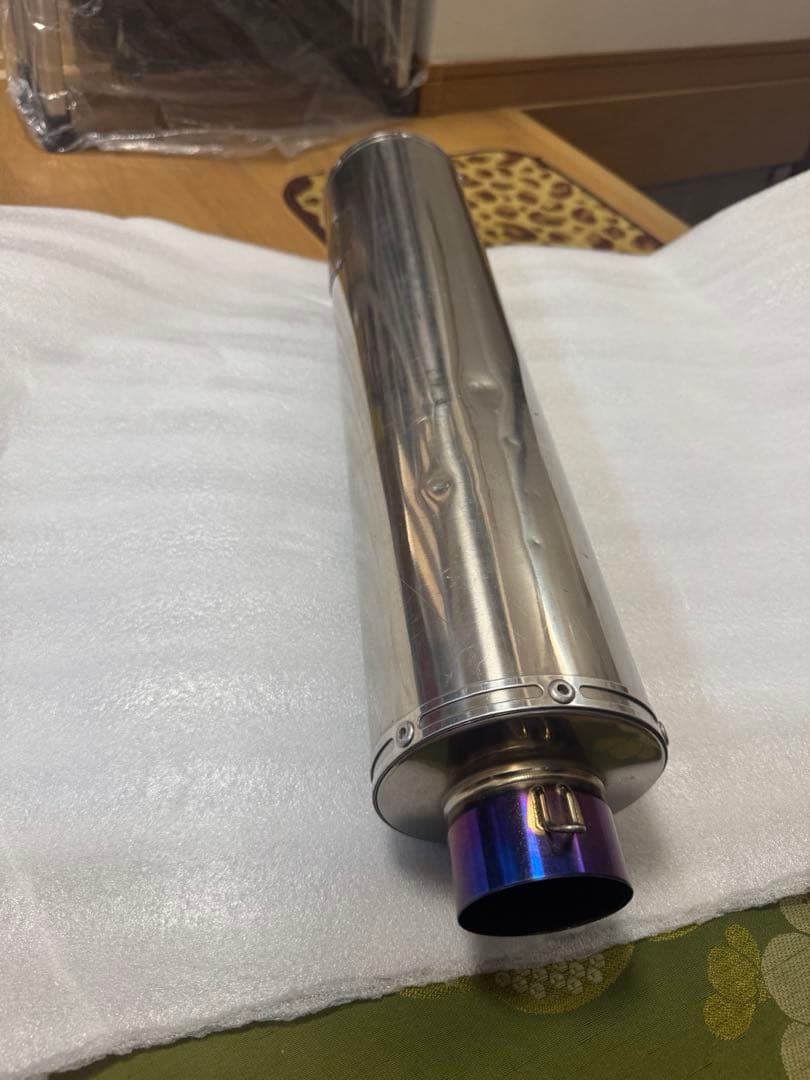 アールズギア　ワイバン　スリップオンマフラー チタンサイレンサー　60.5