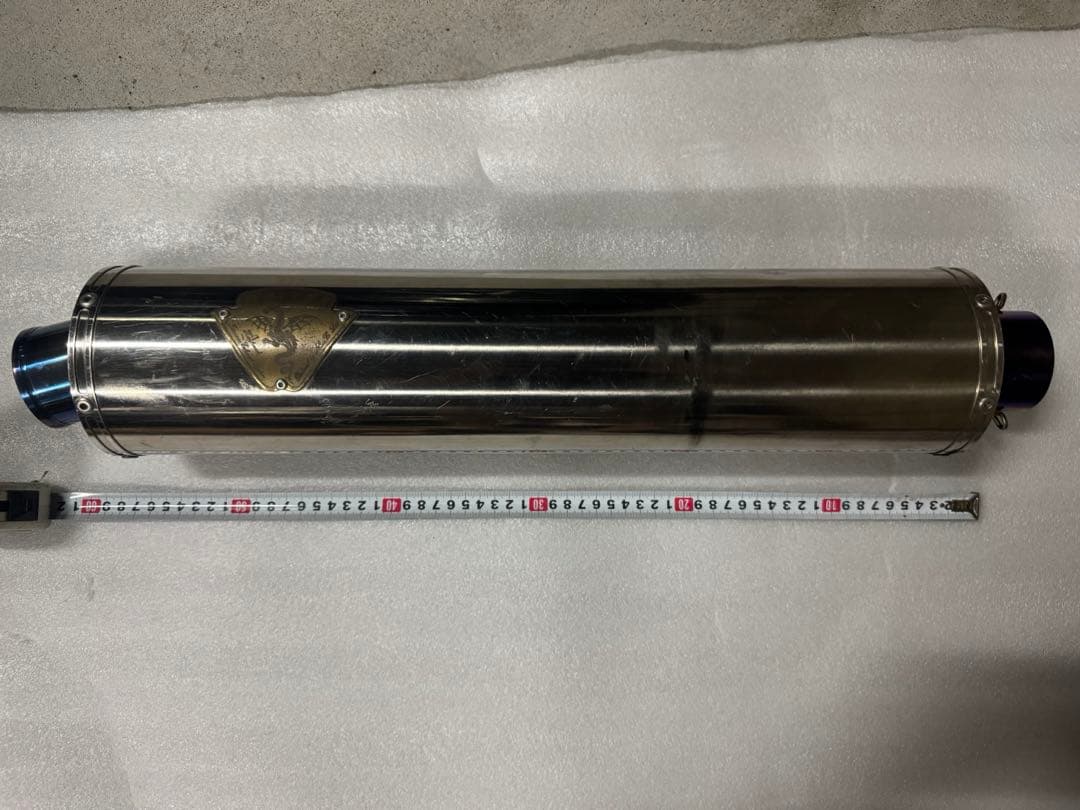 アールズギア　ワイバン　スリップオンマフラー チタンサイレンサー　60.5