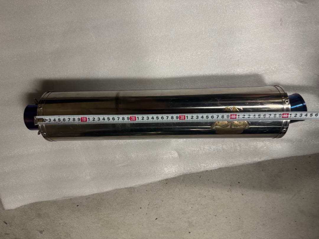 アールズギア　ワイバン　スリップオンマフラー チタンサイレンサー　60.5