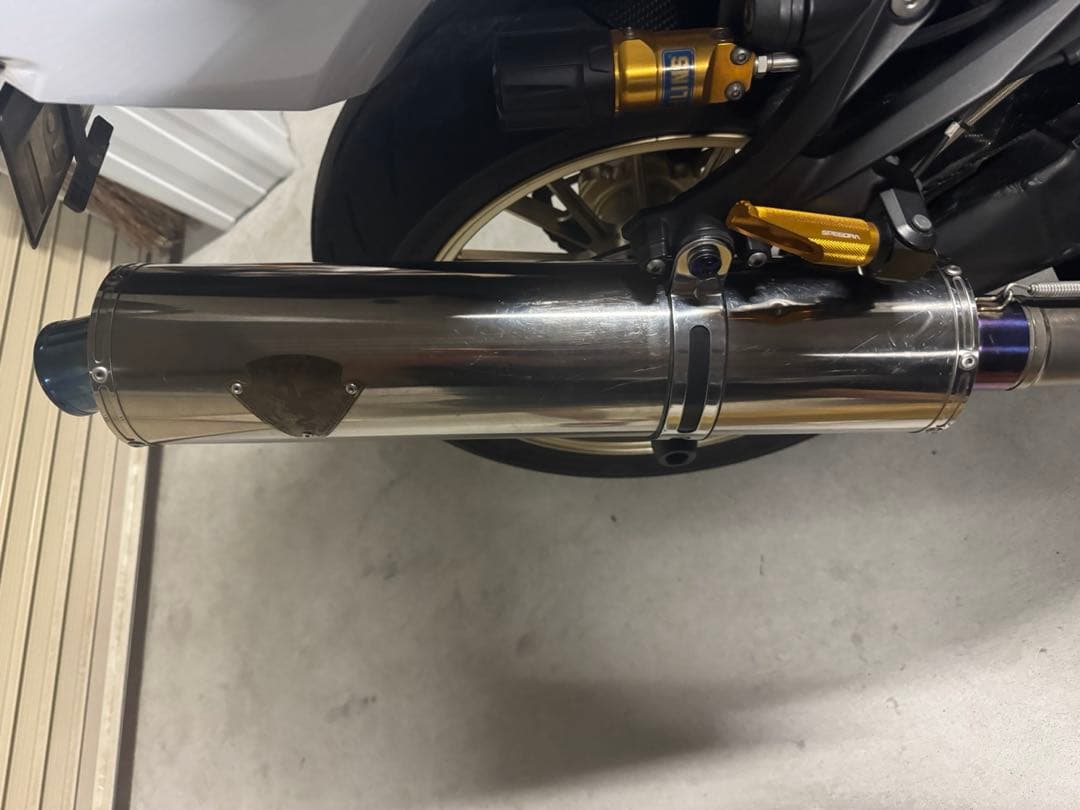 アールズギア　ワイバン　スリップオンマフラー チタンサイレンサー　60.5