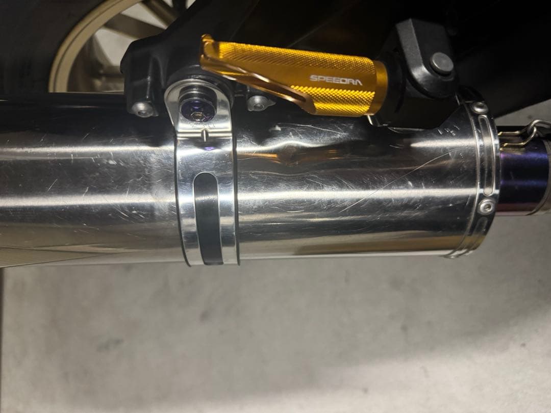 アールズギア　ワイバン　スリップオンマフラー チタンサイレンサー　60.5