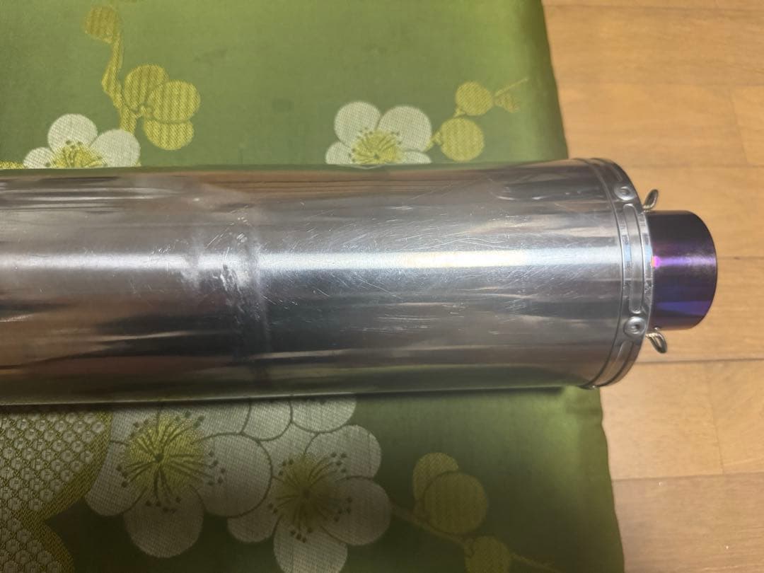 アールズギア　ワイバン　スリップオンマフラー チタンサイレンサー　60.5