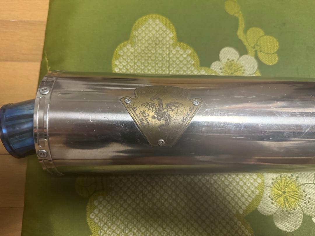 アールズギア　ワイバン　スリップオンマフラー チタンサイレンサー　60.5