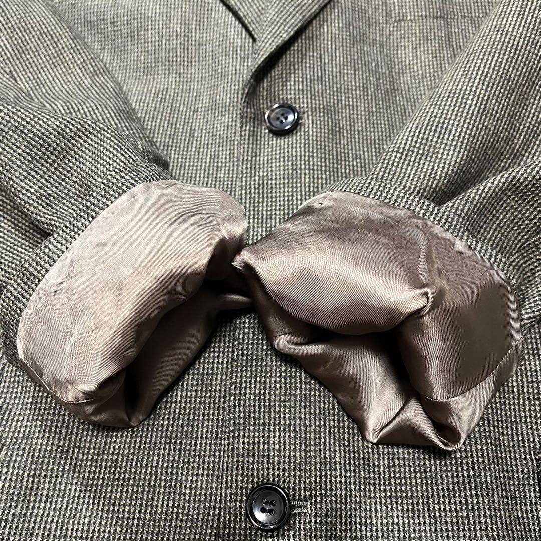 大きいサイズ パパス マーリング＆エヴァンス セットアップ スーツ 千鳥格子 L