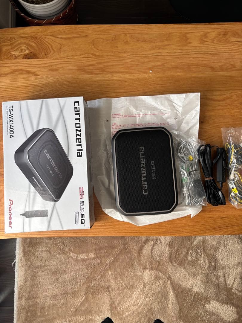 carrozzeria TS-WX140DA サブウーファー