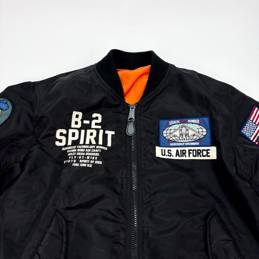 Lサイズ✨AVIREX フライトジャケット MA-1 B-2SPIRIT
