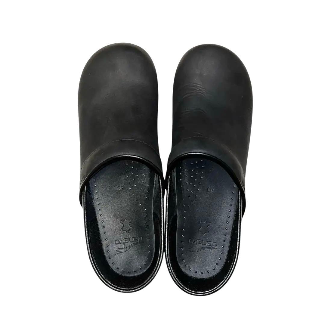 【極美品】◾️ダンスコ◾️プロフェッショナル◾️クロッグ◾️サボ◾️レザー◾️ブラック