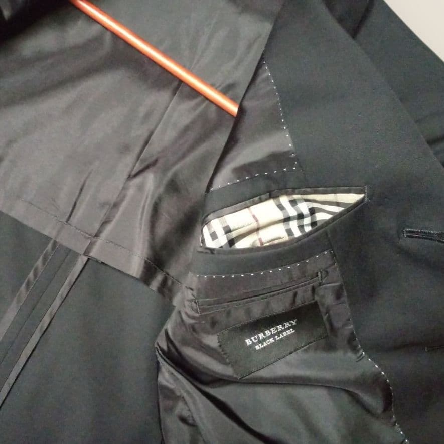 BURBERRY blacklabel ブラックスーツ セットアップ 42L