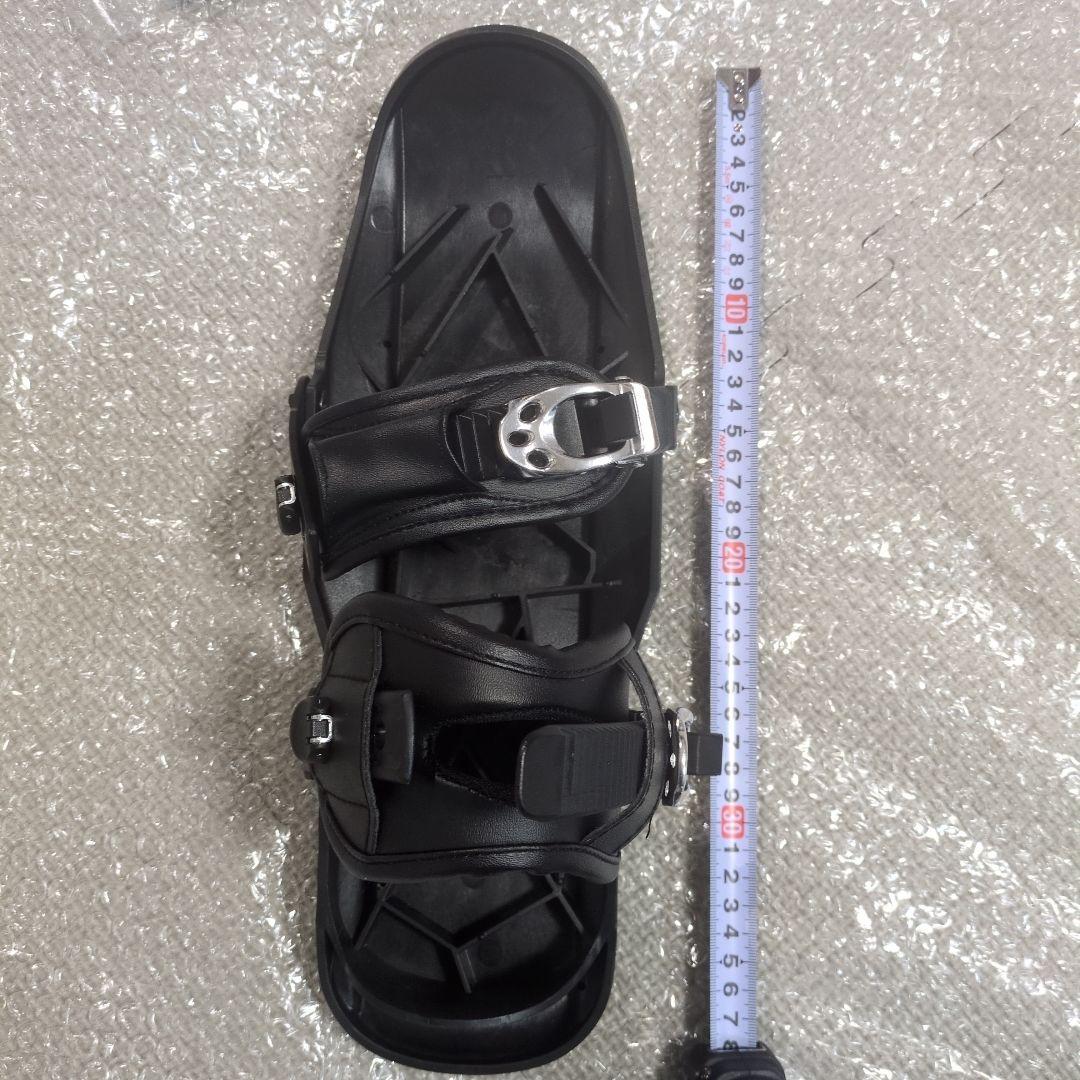 【正規品】feet ブラック スノーフィート 収納バッグ＋予備パーツ付き