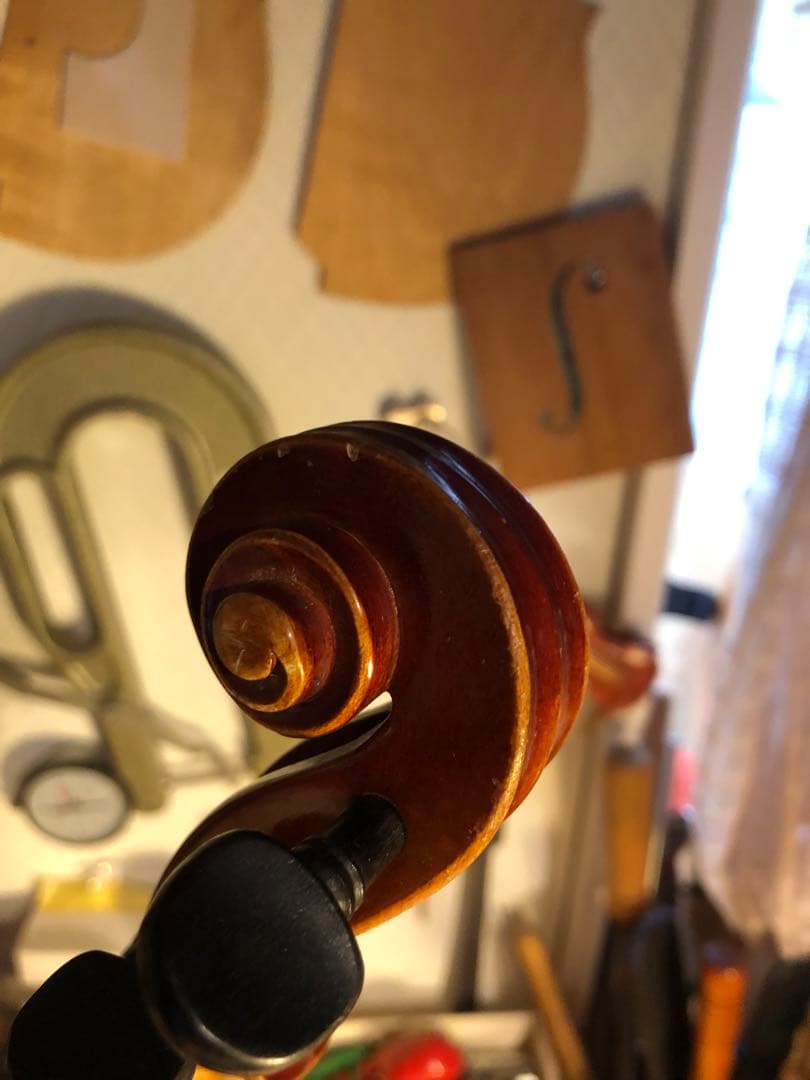 【駒&魂柱調整済】Suzuki分数バイオリンNo300 1/2 1987