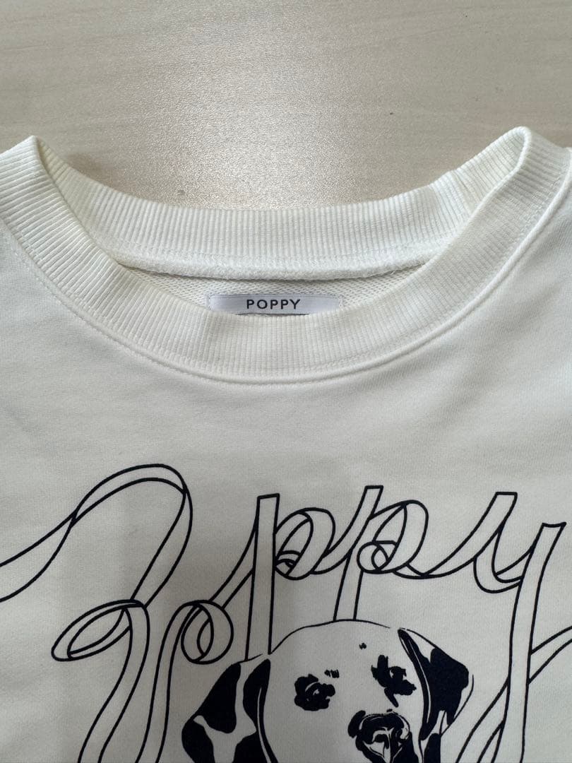 POPPY スウェット DALMATIAN SWEATSHIRT