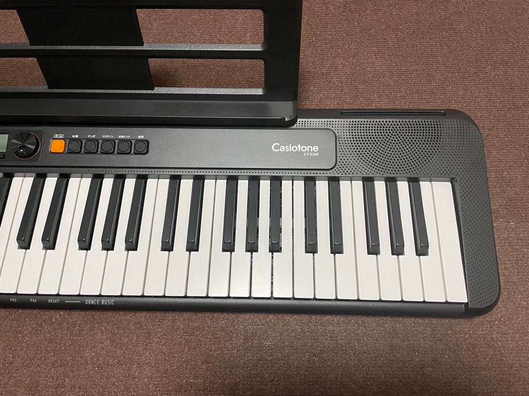 【25年製】CASIO Casiotone CT-S200 61鍵 ブラック